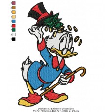 Ducktales 03 Embroidery Designs